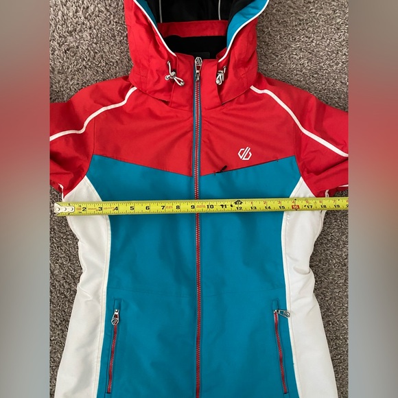 DARE2B Red and Blue Insulated Ski Jacket Women’s Small 6 - Picture 7 of 8